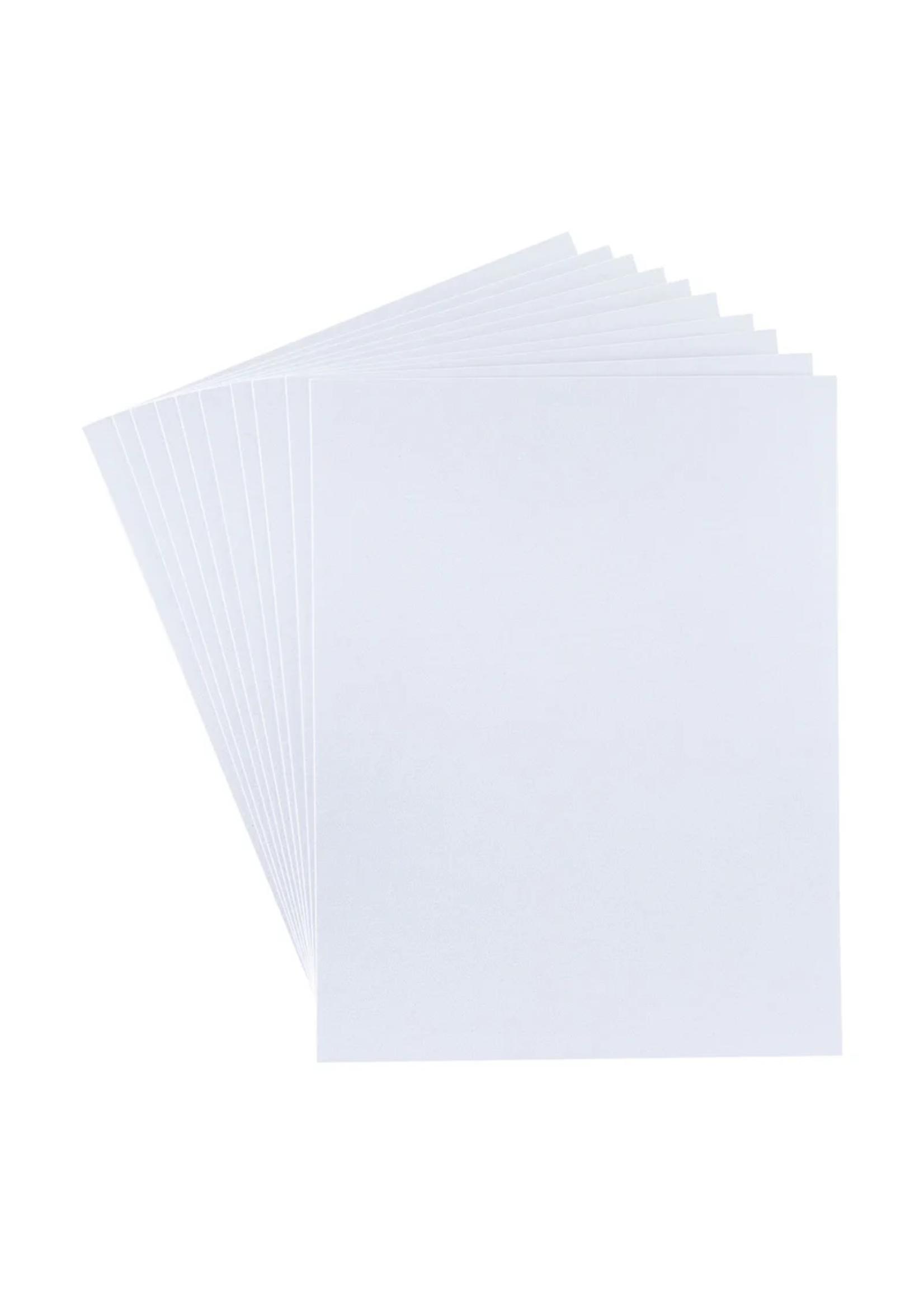 Spellbinders 8.5x11 Cardstock 107 lb, Brushed White
