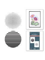 Spellbinders BetterPress Plate, Spotlight Circle Duo