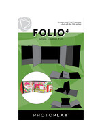 PhotoPlay 6.5X6.5 FOLIO 4, Black