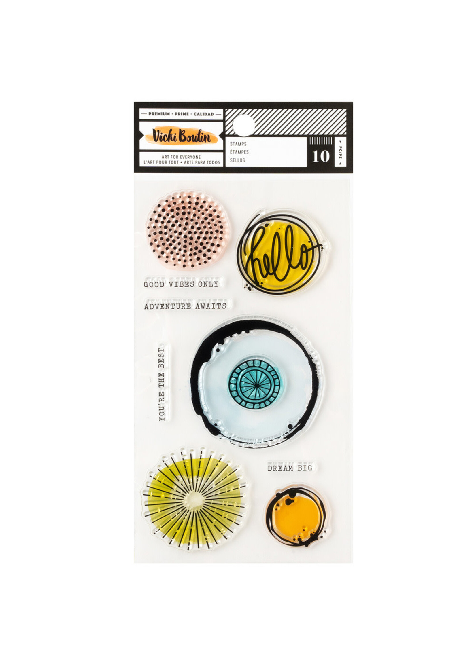Vicki Boutin Stamp, Circles