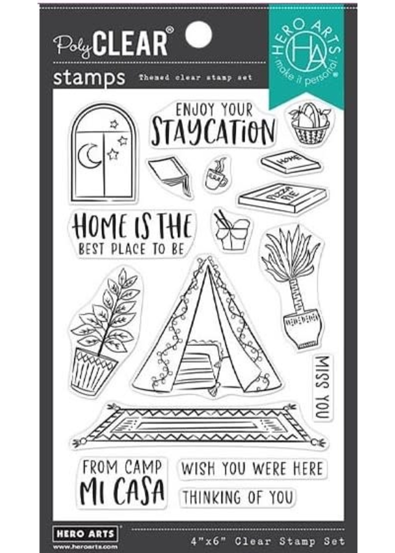 Hero Arts Hero Arts Stamp, Camp Mi Casa