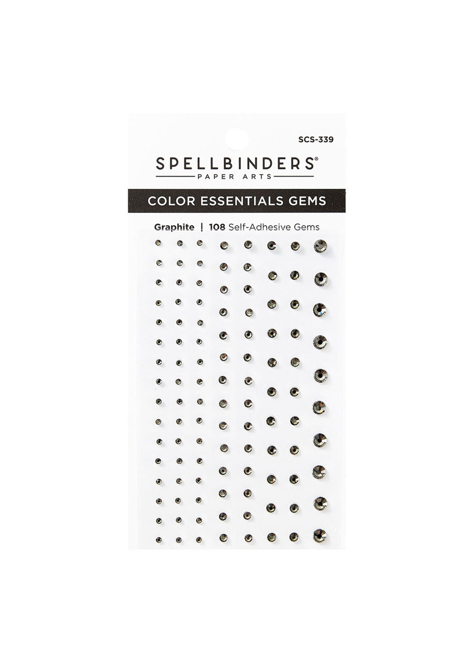 Spellbinders Spellbinders Color Essentials Gems, Graphite SCS-339