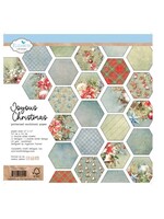 Elizabeth Craft Design 12x12 Paper Pad, Joyous Christmas