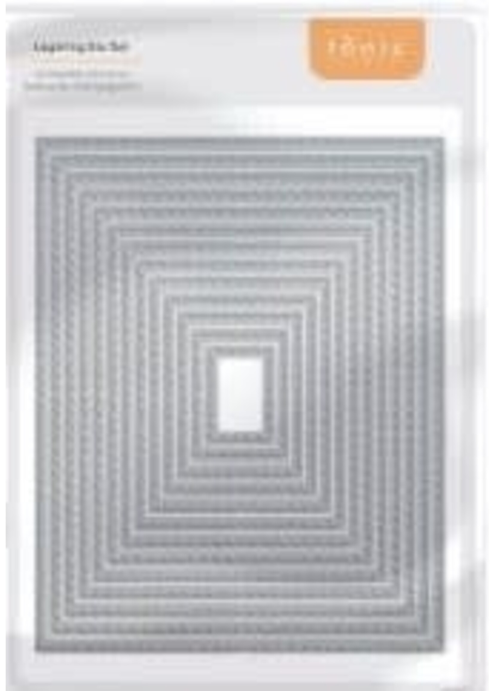 Tonic Studios Die, Tonic Studio Layering Scallop Rectangles