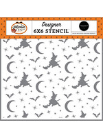 Carta Bella Carta Bella 6x6 Stencil, Witches Night Out