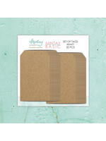 Basic Tags 2.7" x 4.7", Kraft (20)