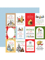 Echo Park 12x12 Winnie the Pooh Christmas, 3x4 Journalling Cards