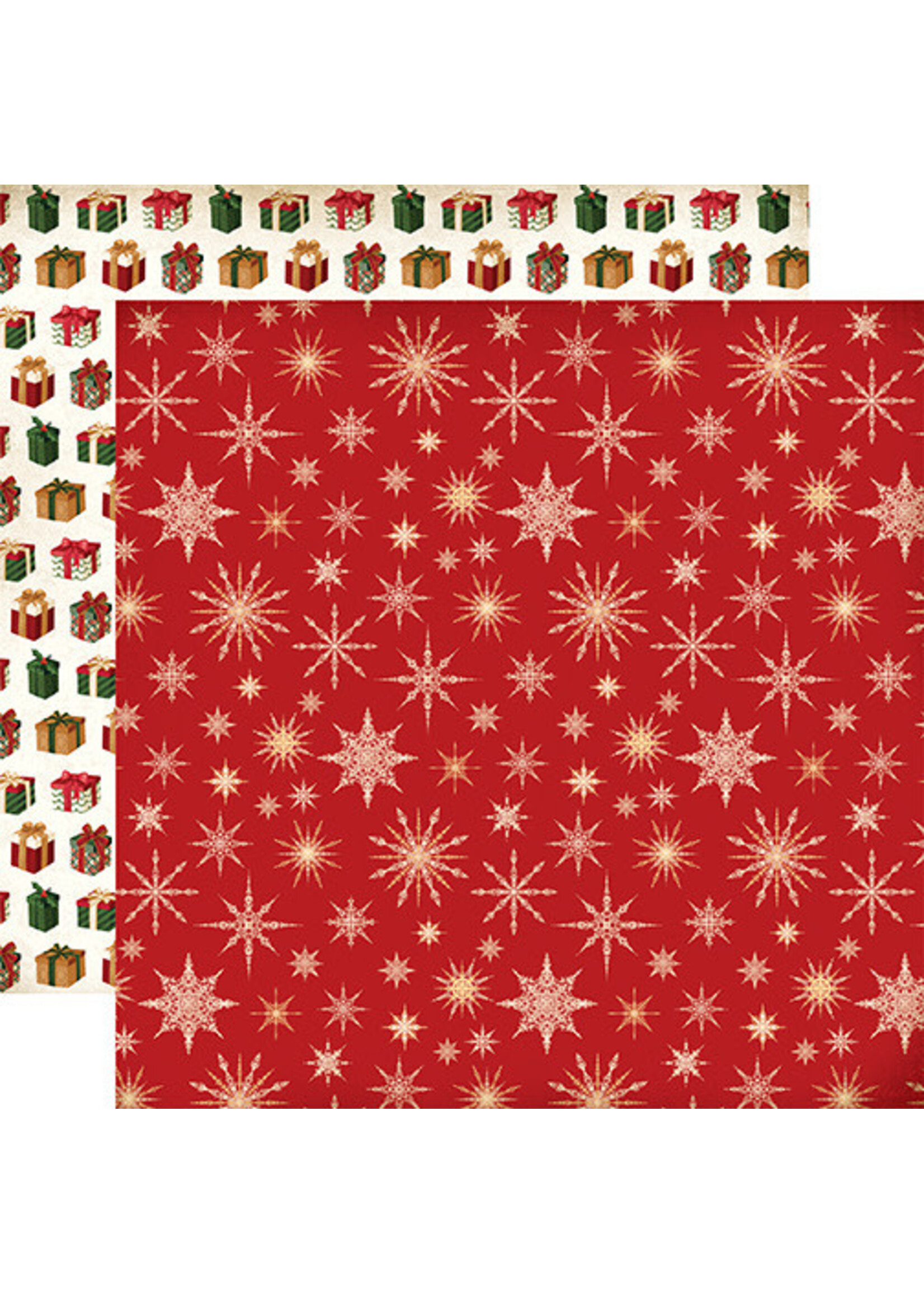 Carta Bella 12x12 A Vintage Christmas, Twinkling Lights