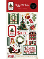 Carta Bella Puffy Stickers, A Vintage Christmas