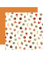 Carta Bella 12x12 Harvest, Colorful Leaves