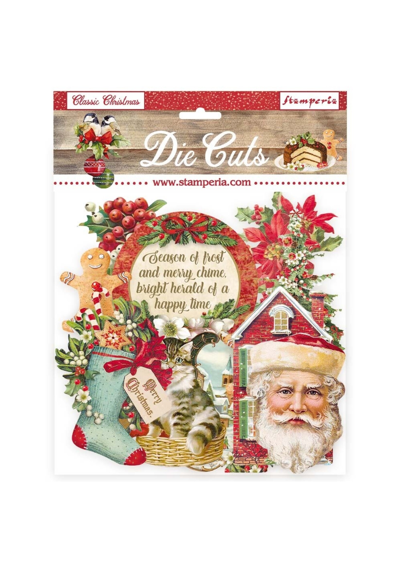 Stamperia Die Cuts, Classic Christmas