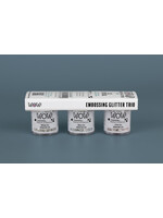 WOW! WOW! Trio Embossing Powder, Ice Crystal