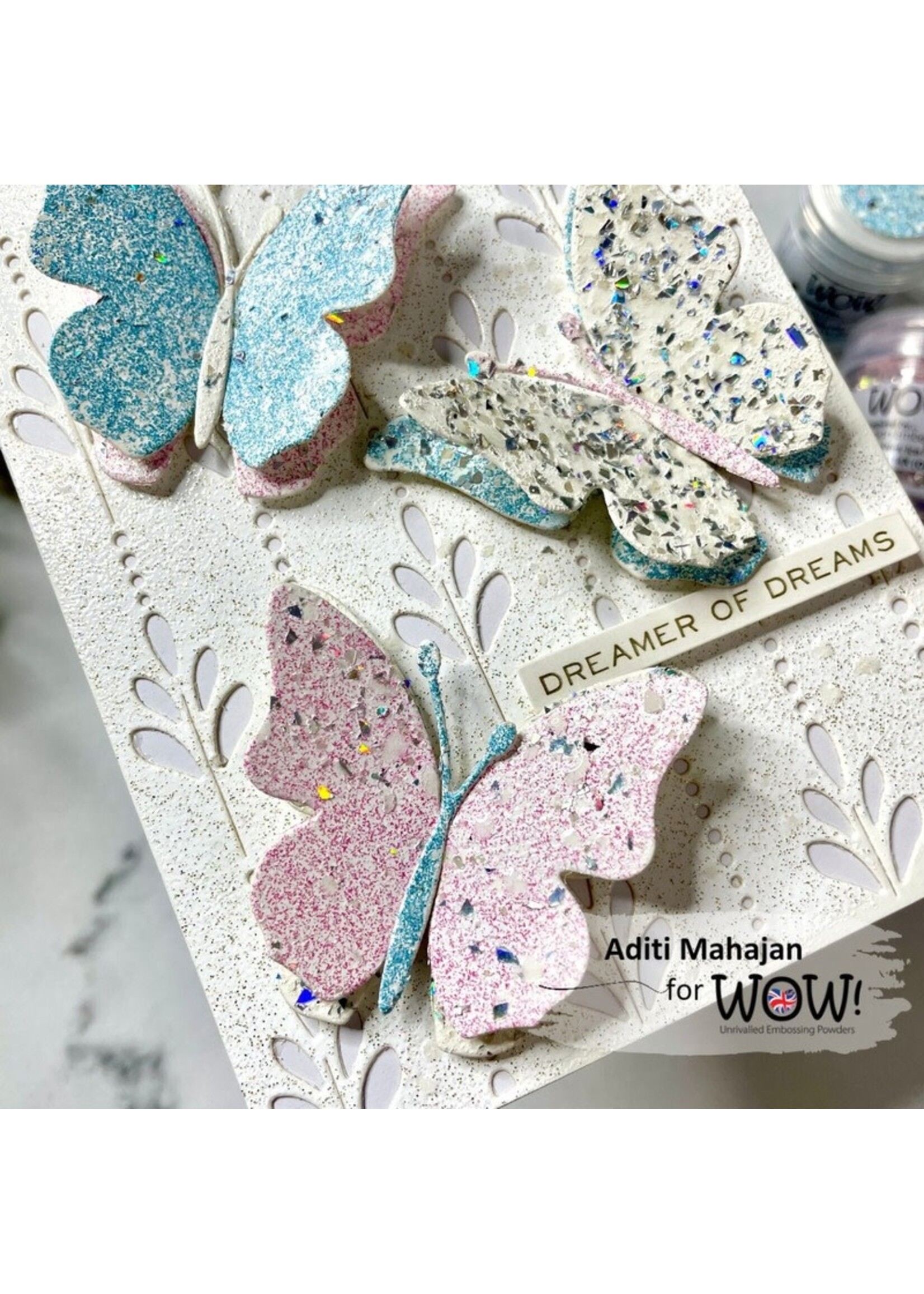 WOW! WOW! Trio Embossing Powder, Ice Crystal