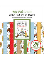 Echo Park 6x6 Paper Pad, Winnie the Pooh Christmas