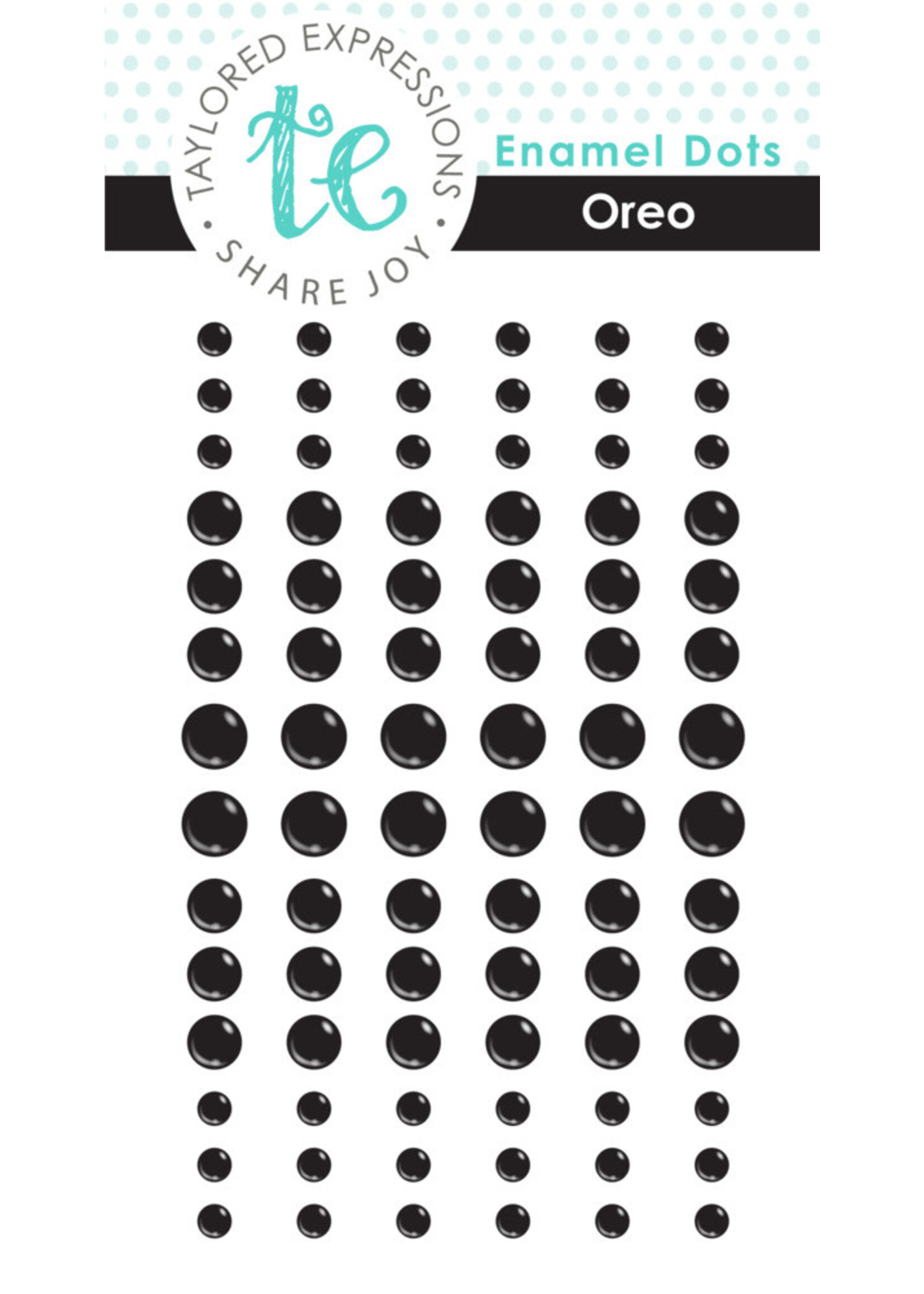 Taylored Expressions Enamel Dots, Oreo