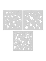 Hero  Arts Hero Arts Layering Stencils, Beach Ball (3 pcs)