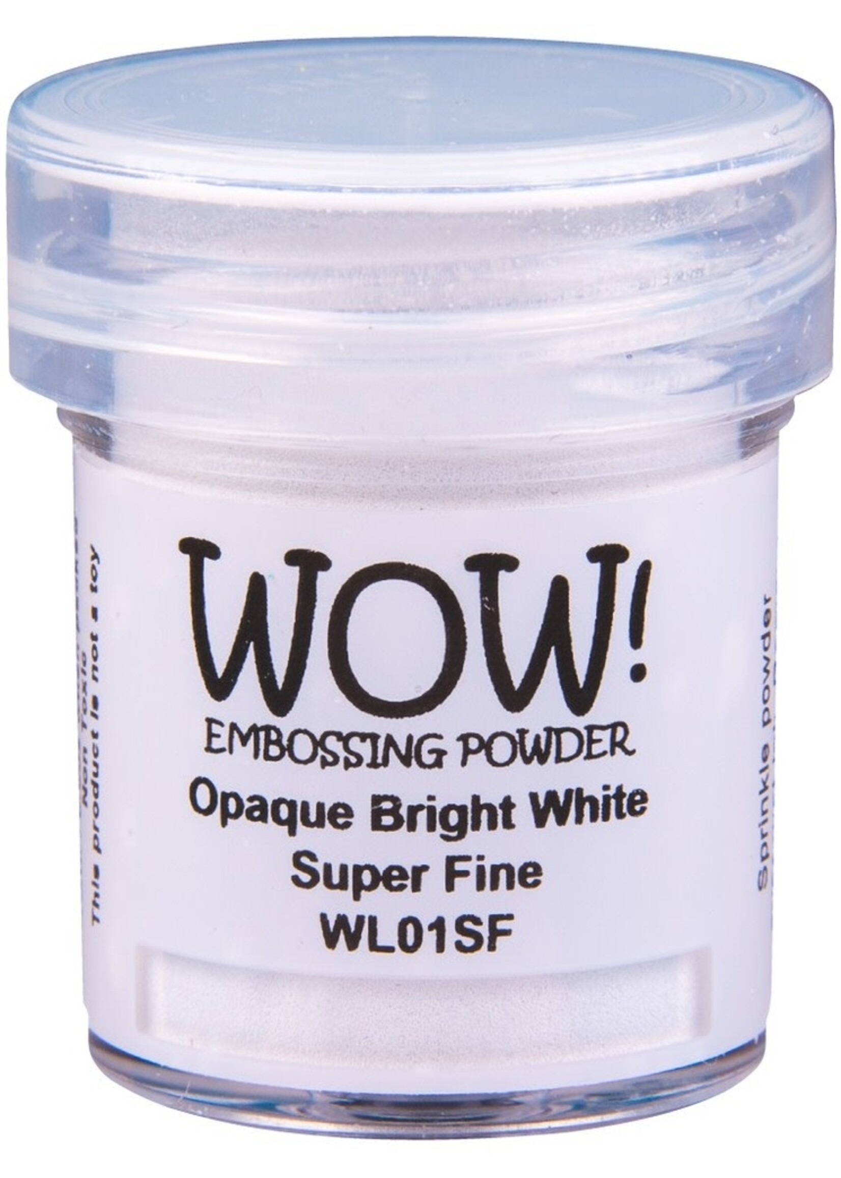 WOW! WOW Embossing Powder, Opaque Bright White Super Fine