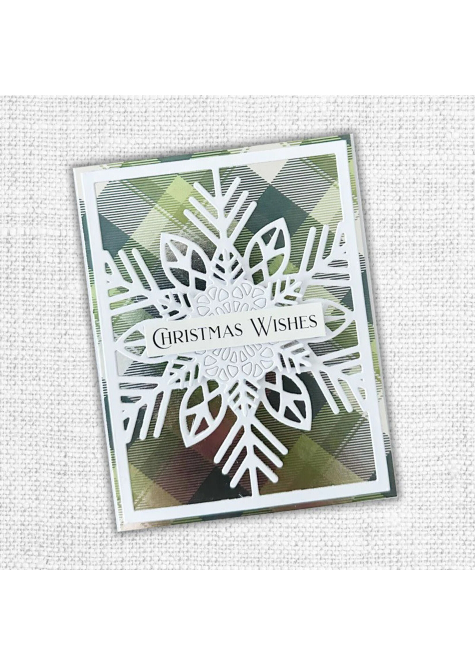 Paper Rose Coverplate Die, Christmas Snowflake