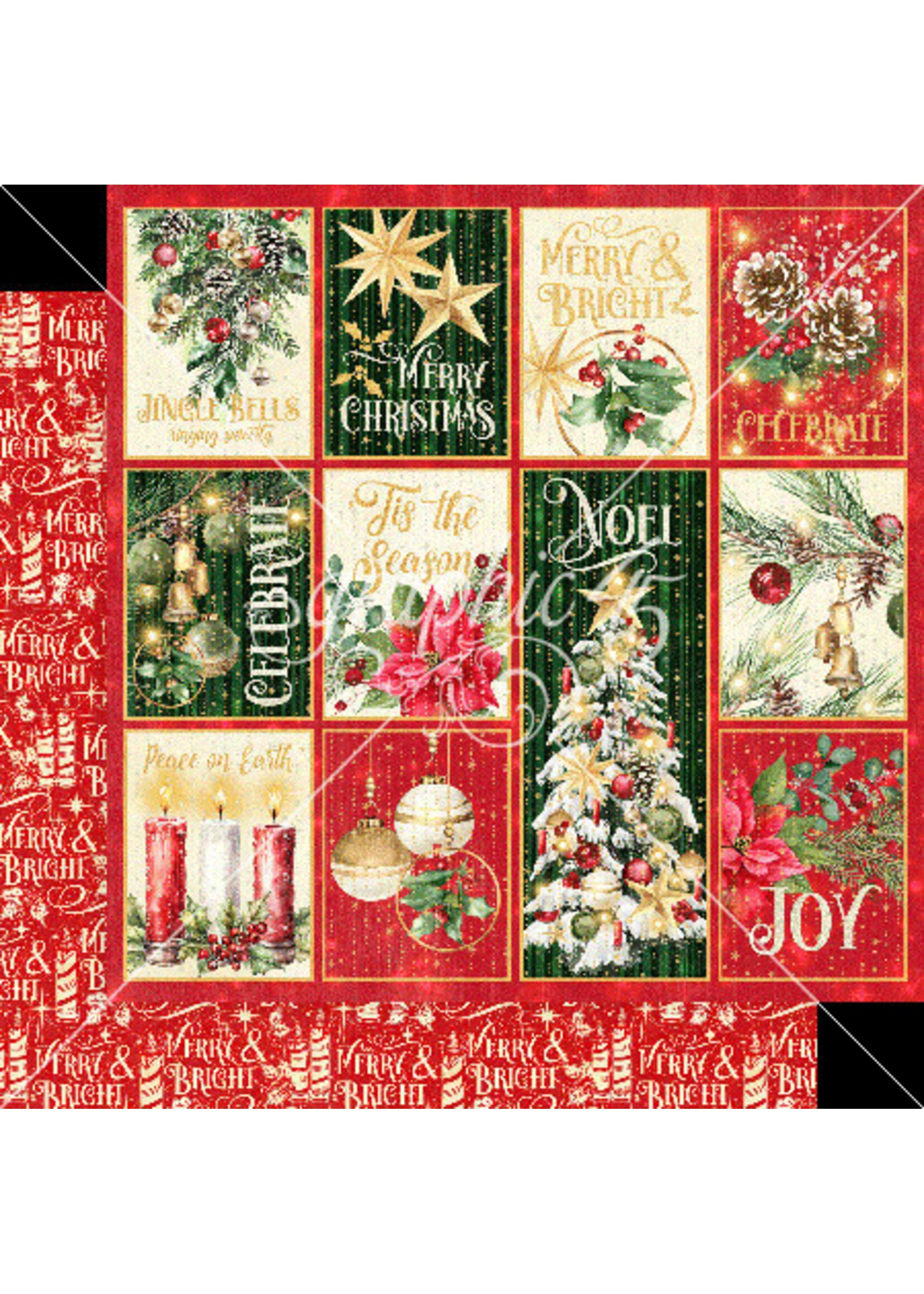 Graphic 45 12x12 Merry & Bright, Christmas Wonder