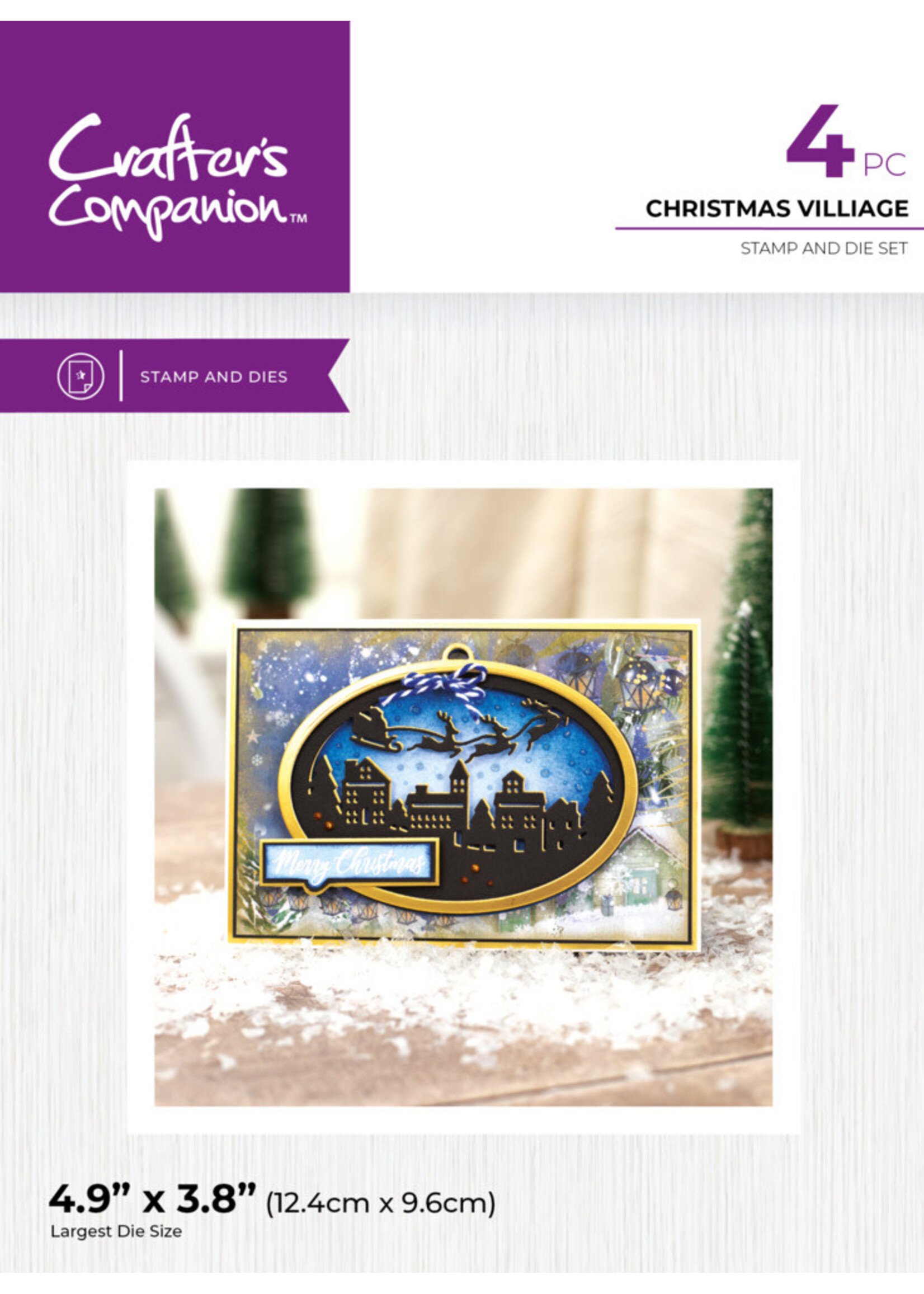 Crafter's Companion Stamp & Die, Christmas Village