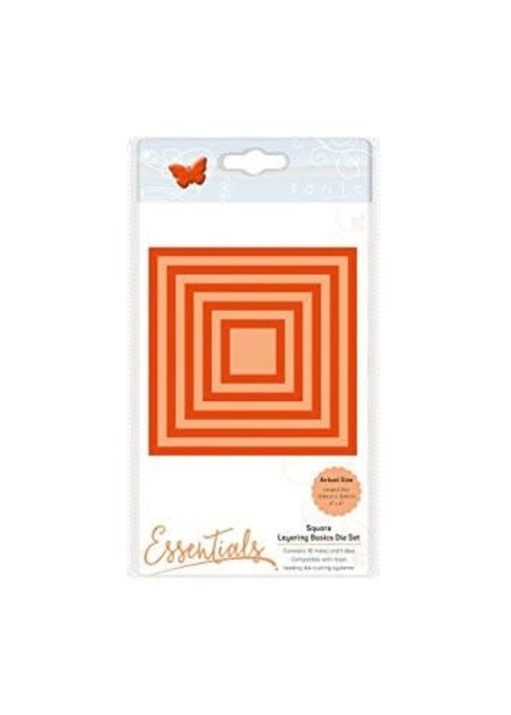 Tonic Studios Layering Basics Die Set, Squares