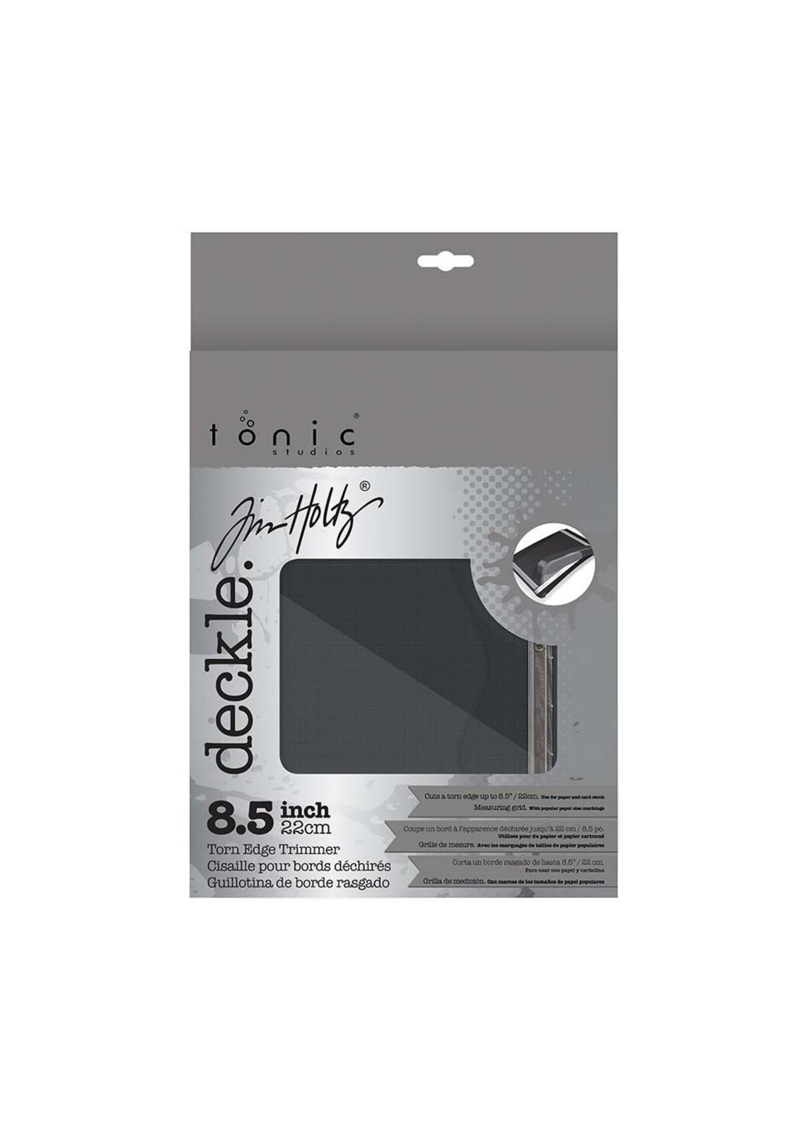 Tonic Studios Tools, Tim Holtz Deckle Edge Trimmer, 8.5"