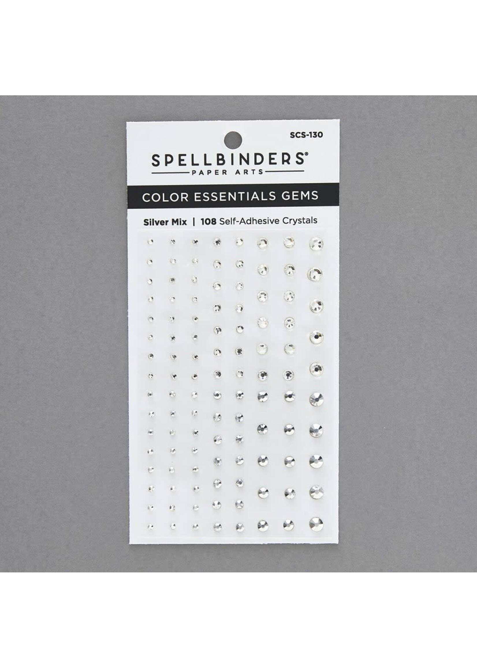 Spellbinders Spellbinders Color Essentials Gems, Silver SCS-130