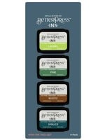 Spellbinders BetterPress Mini Ink Pad Set, Woodlands BPI-024