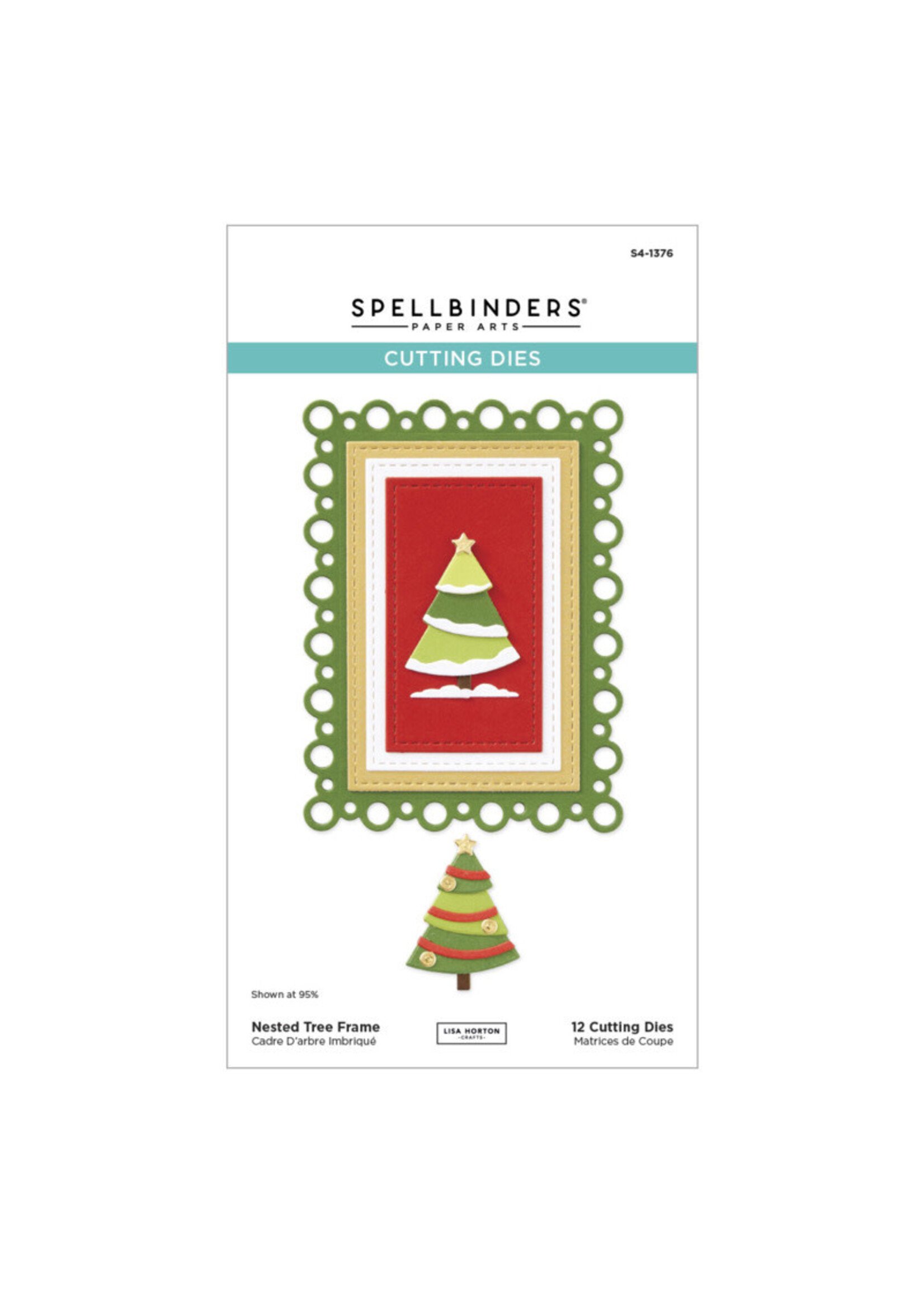 Spellbinders Lisa Horton Die, Nested Tree Frame