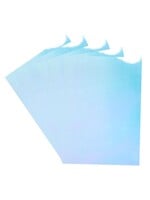 Tonic Studios Craft Perfect 8.5x11 Iridescent Gloss Mirror Cardstock, Bejeweled Blue (5)