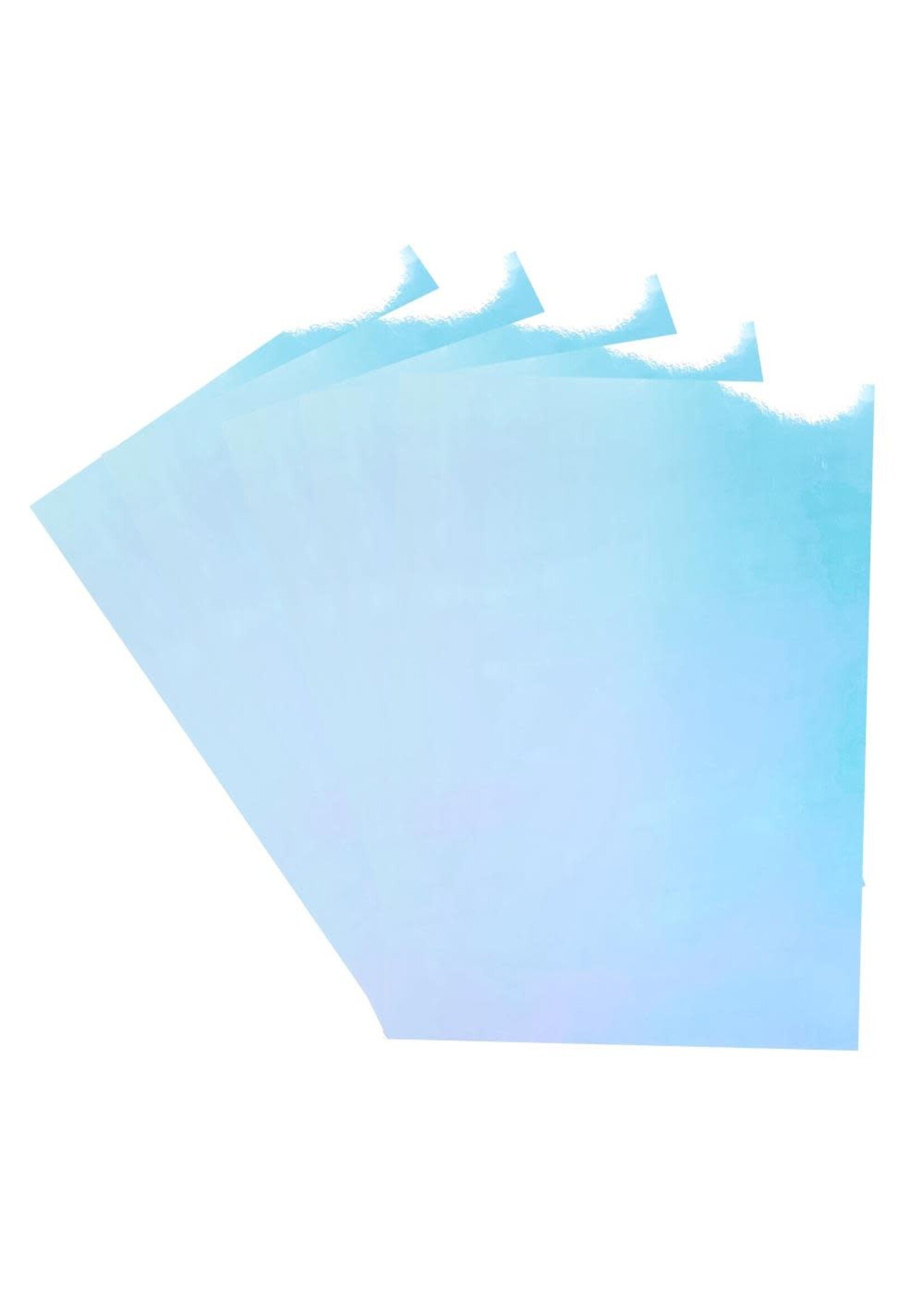 Tonic Studios Craft Perfect 8.5x11 Iridescent Gloss Mirror Cardstock, Bejeweled Blue (5)