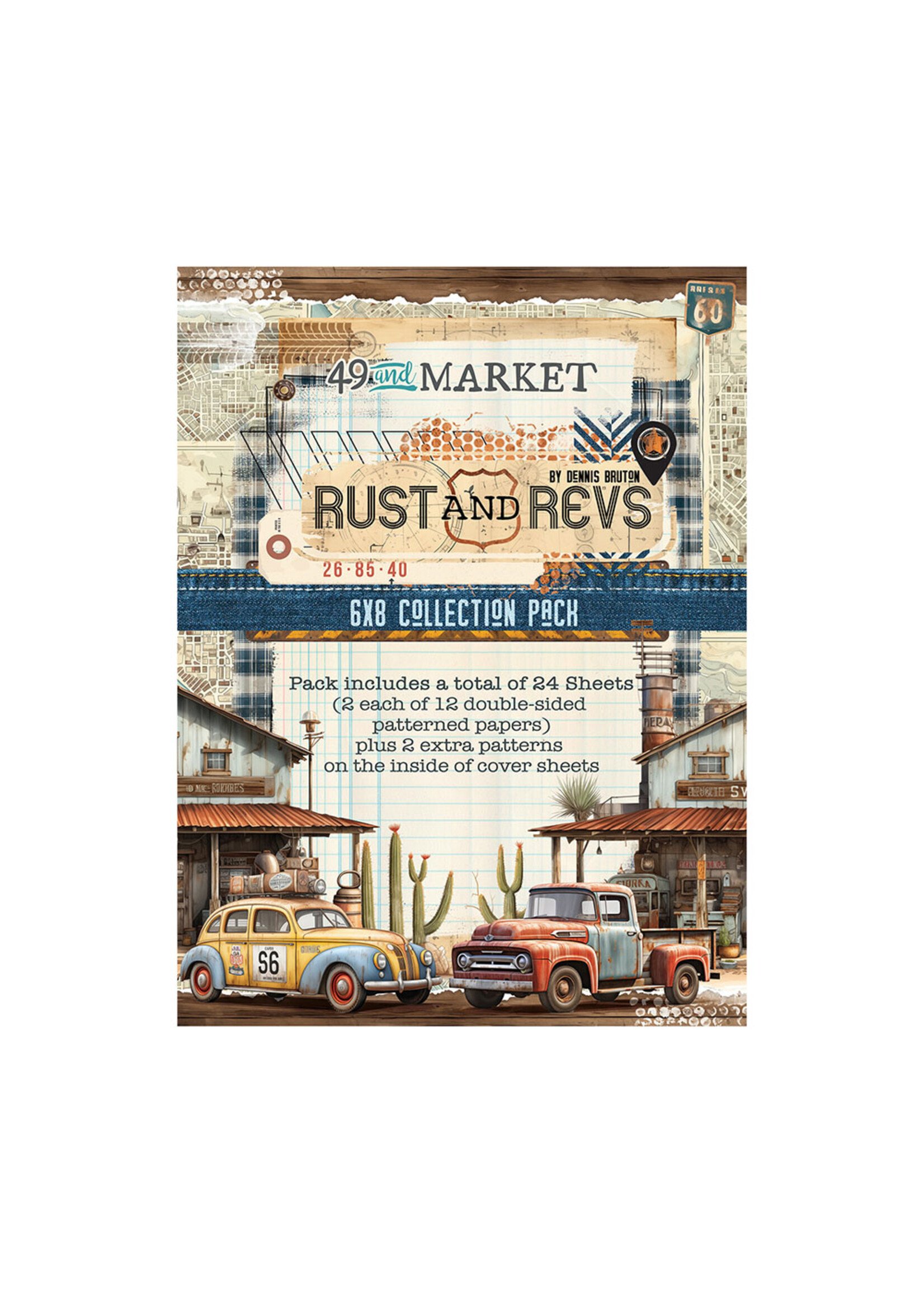 49 & Market 6x8 Collection Pack, Rust and Revs