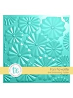 Taylored Expressions 6x6 3D Embossing Folder, Fan Favorite