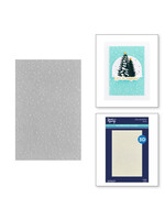 Spellbinders Simon Hurley 3D Embossing Folder, Sparkling Snow