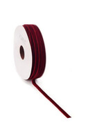 Spellbinders Vivant Velvety Ribbon, Bordeaux (per meter)