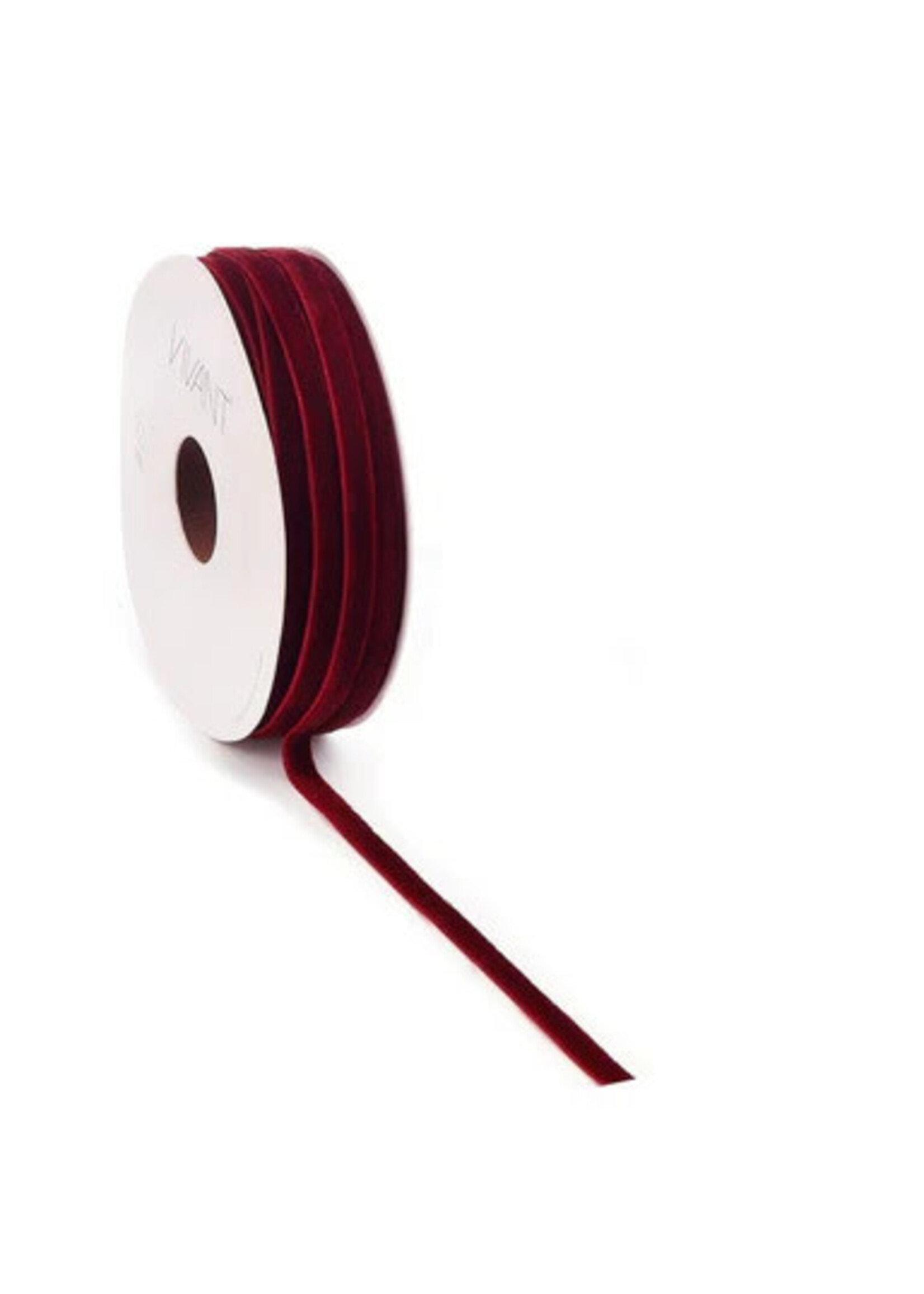 Spellbinders Vivant Velvety Ribbon, Bordeaux (per meter)