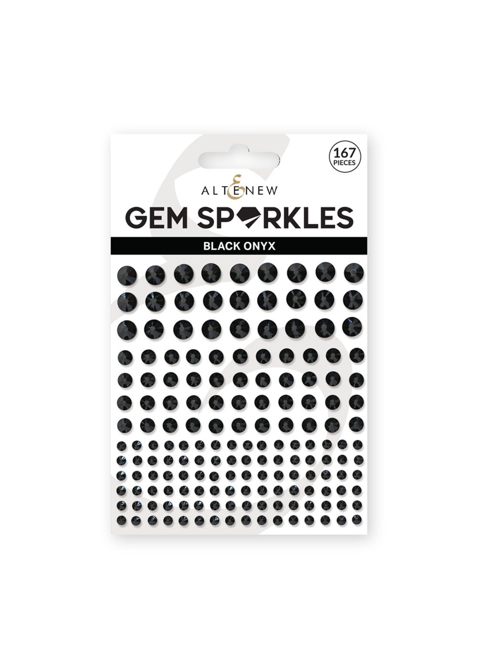 Gems. Black Onyx Gem Sparklers