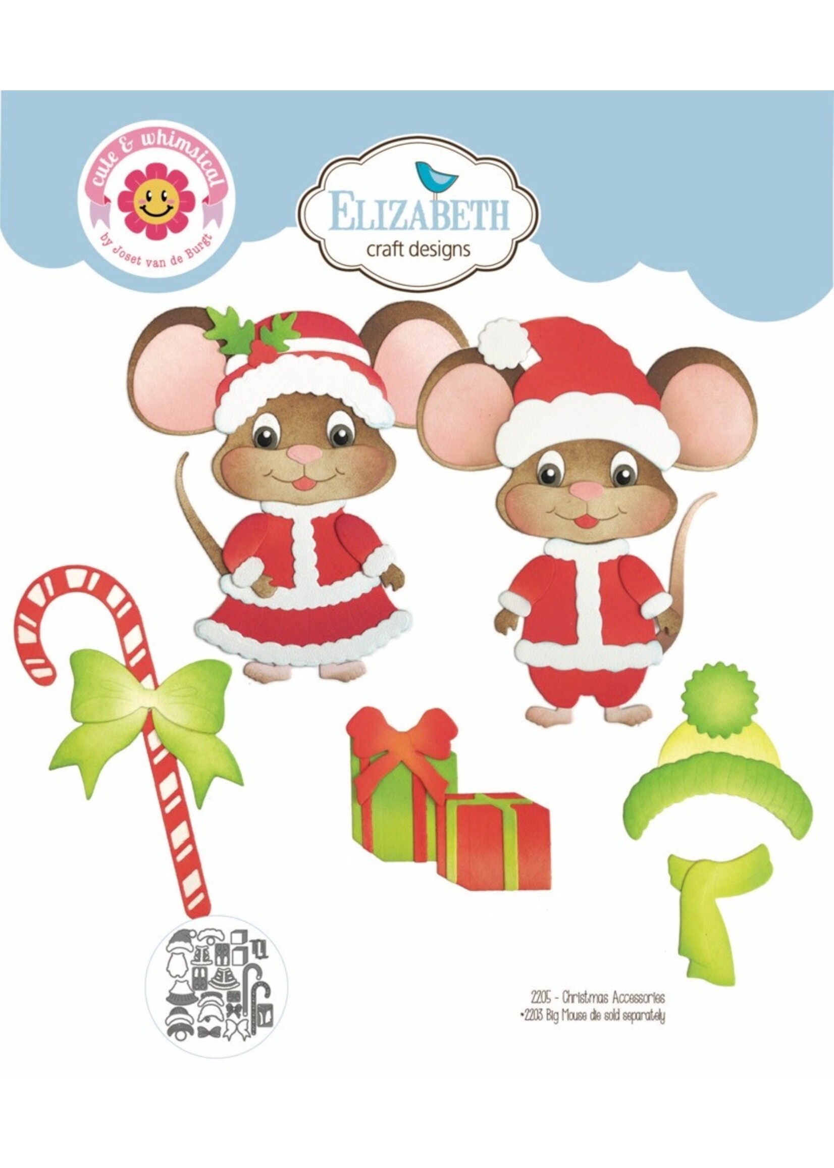 Elizabeth Craft Design Die, Christmas Accessories