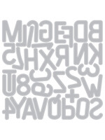 Sizzix Tim Holtz Sidekick Side-order Thinlits, Letterboard