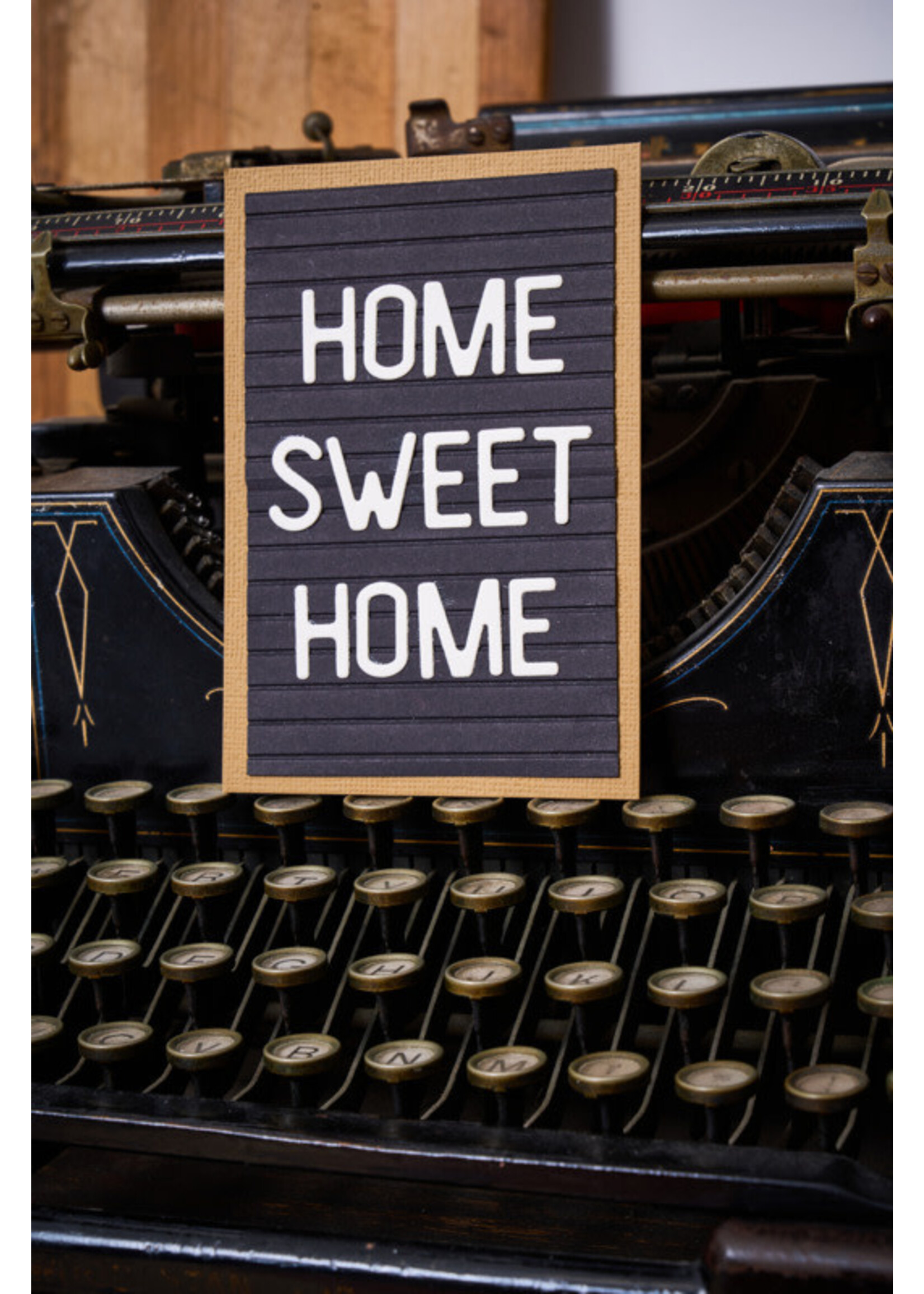 Sizzix Tim Holtz Sidekick Side-order Thinlits, Letterboard