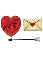 Sizzix Tim Holtz Sidekick Side-Order Thinlits, Love Notes