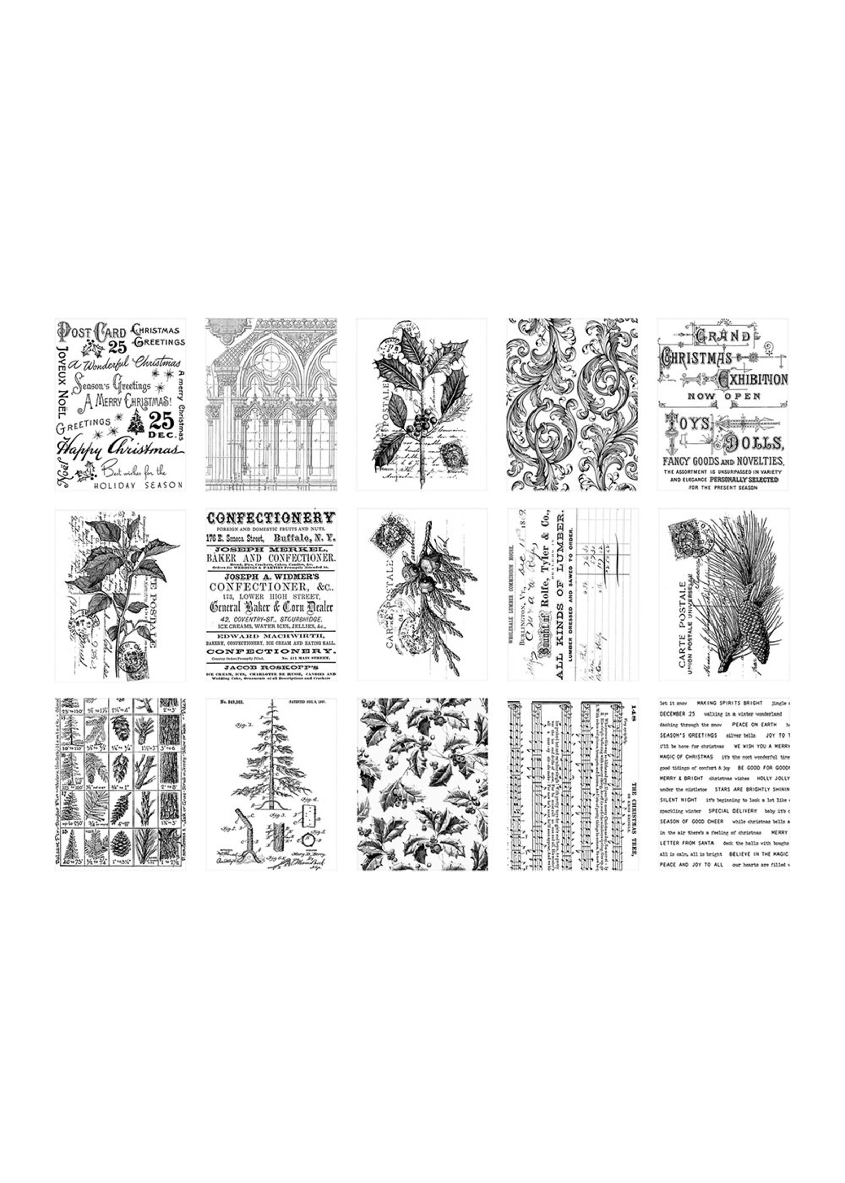 Idea-ology Tim Holtz Collage Paper, Christmas 2024