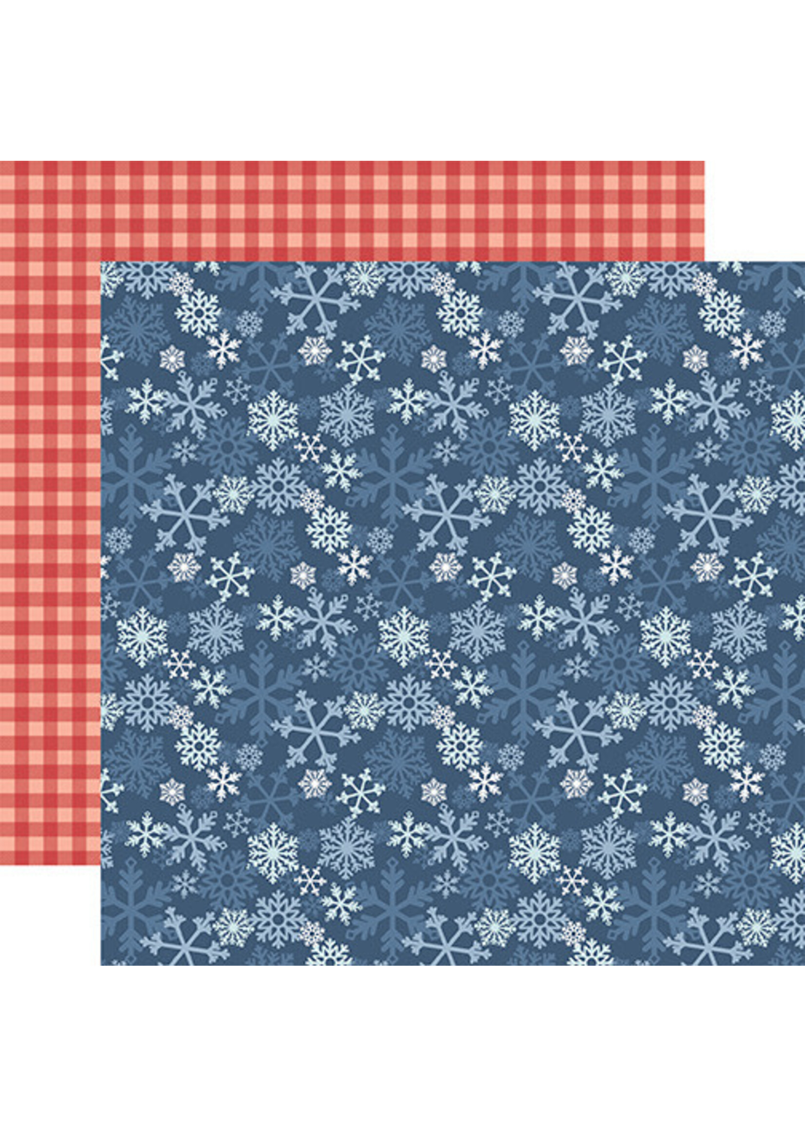 Echo Park Echo Park 12x12 Chilling with My Snomies, Feeling Frosty Snowflakes