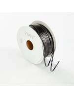 Spellbinders Vivant Circle Metallic Cord, Black (Per Metre)