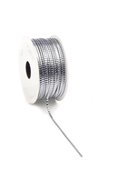Spellbinders Vivant Circle Metallic Cord, Silver (Per Metre)
