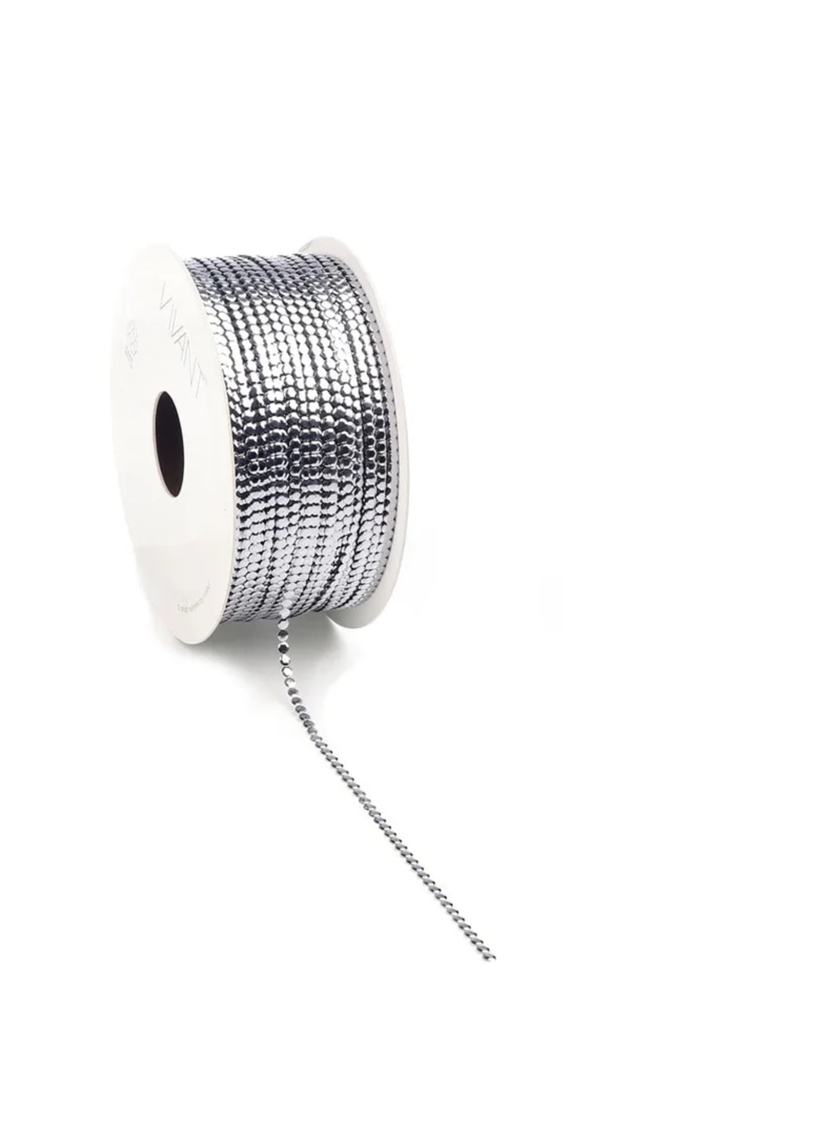 Spellbinders Vivant Circle Metallic Cord, Silver (Per Metre)