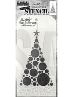 Stampers Anonymous Tim Holtz Layering Stencil, Modern Tree
