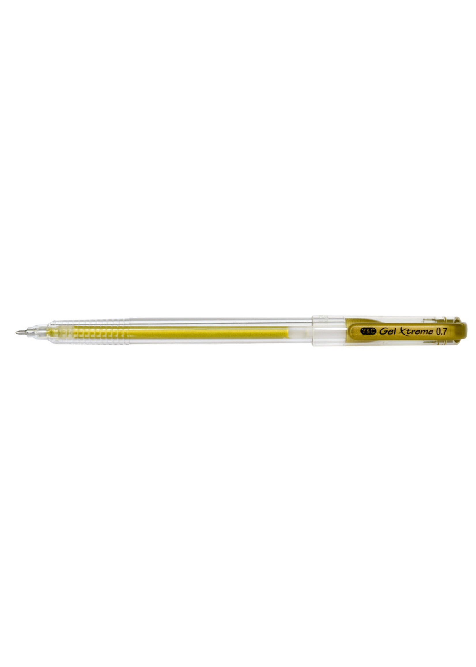 Yasutomo Gel Extreme Roller Pens, Metallic Gold