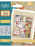 Crafter's Companion Die, Vintage Vegas Collection - All In To Win
