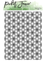 Picket Fence Studios Stamp, Polka Dot Flora